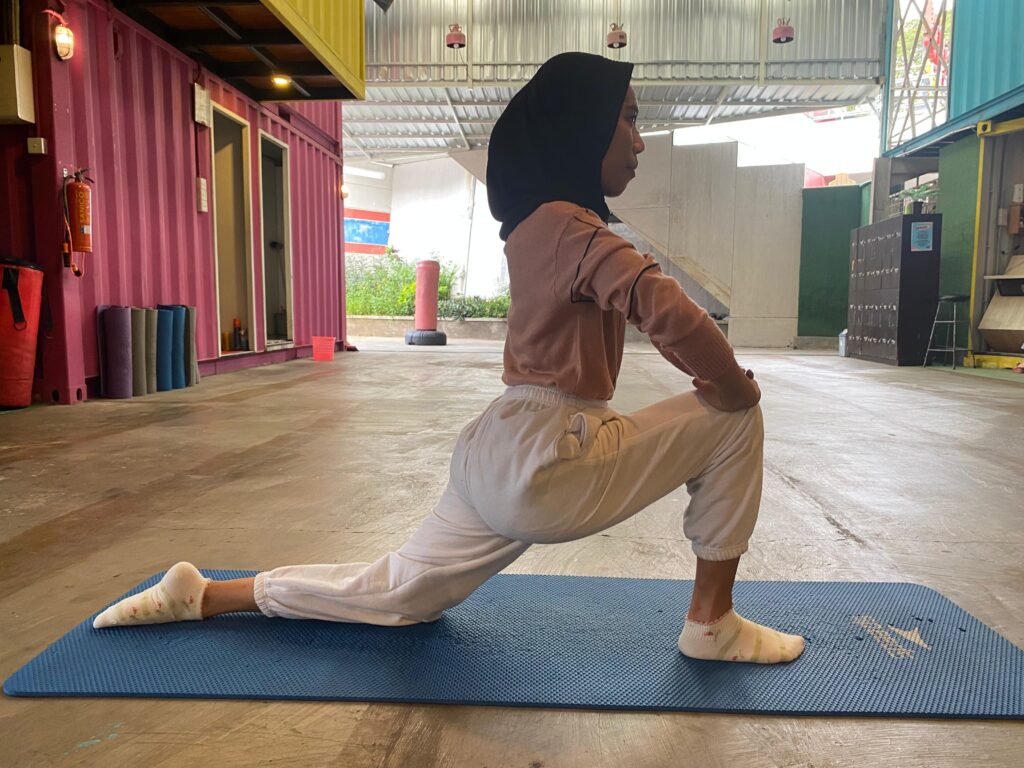 Floating yoga
